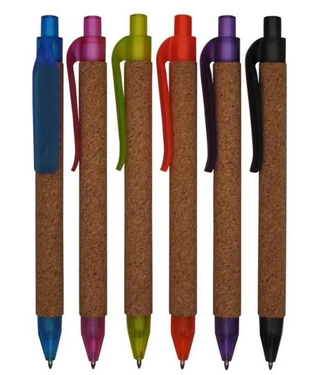 New Design Eco Friendly Cork Ball Pen for Promotion