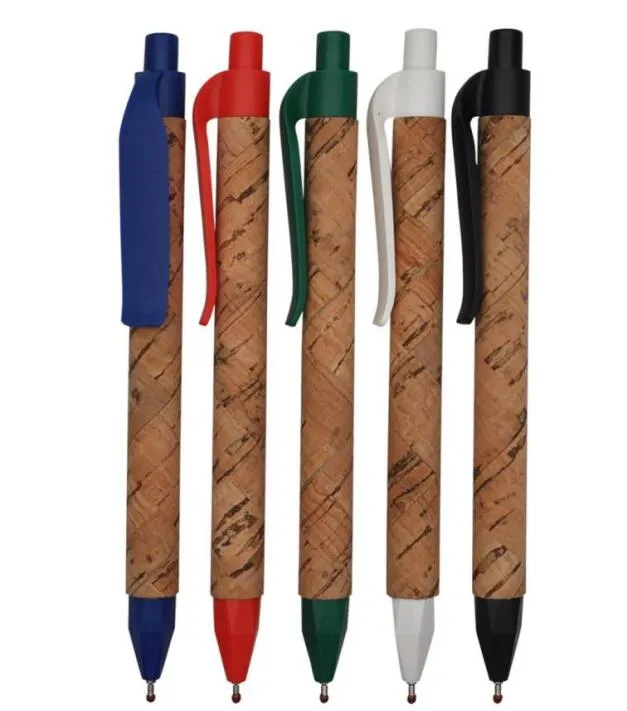 New Design Eco Friendly Cork Ball Pen for Promotion