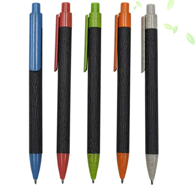 Newest Recycle Ballpoint Pen with Company Logo for Promotional Gift