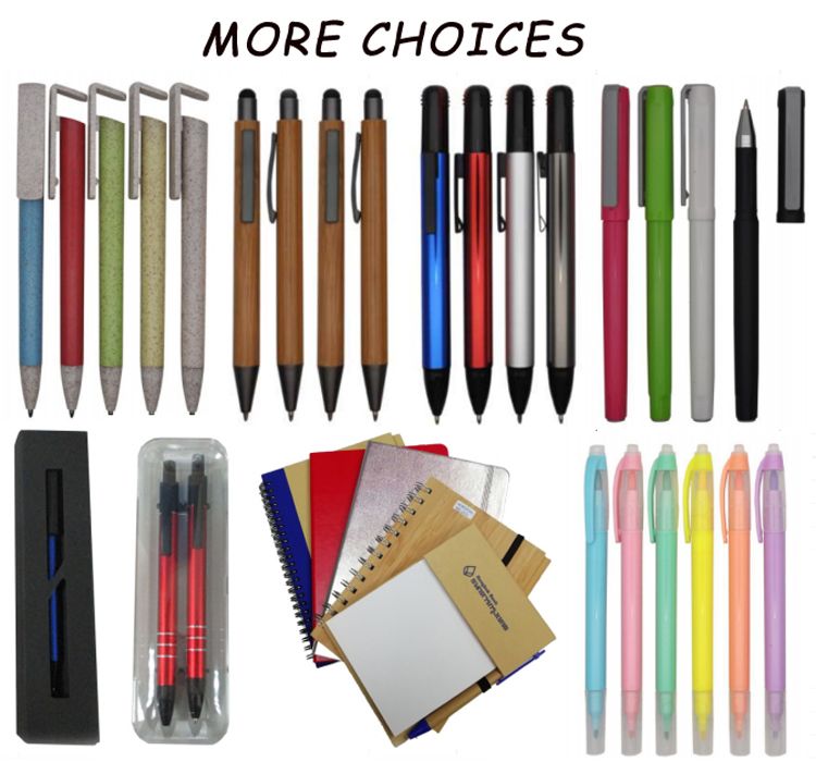 Promotional Gift Cecycle Craft Paper Ballpoint Pen with Logo Imprint